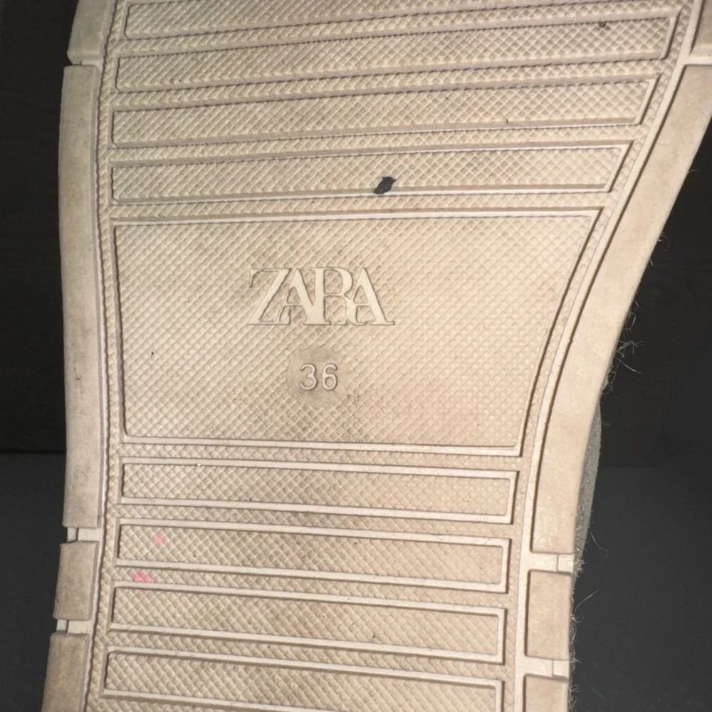 Zara suede espadrille